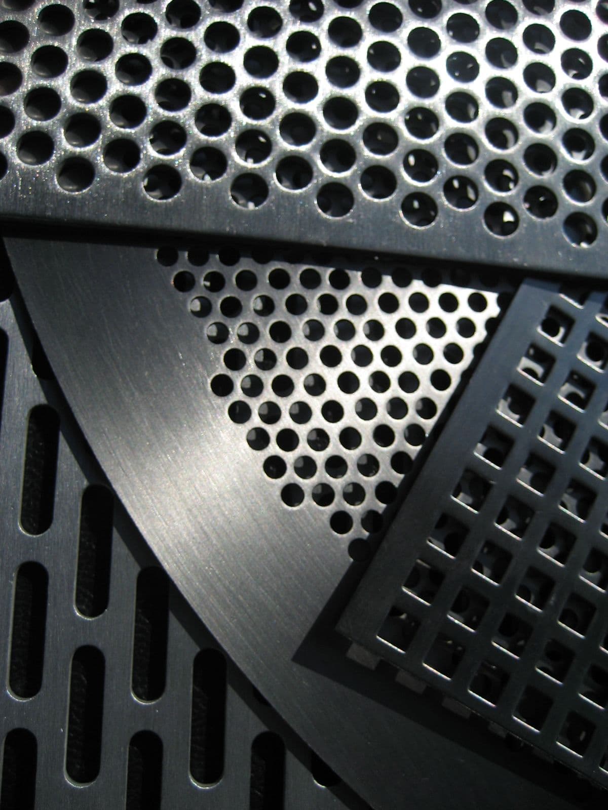 Zestaw blach perforowanych